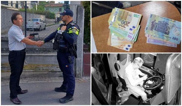 Momentul în care o femeie găsește 11.500 de euro într-un troleibuz în Cluj. Ce a făcut șoferul