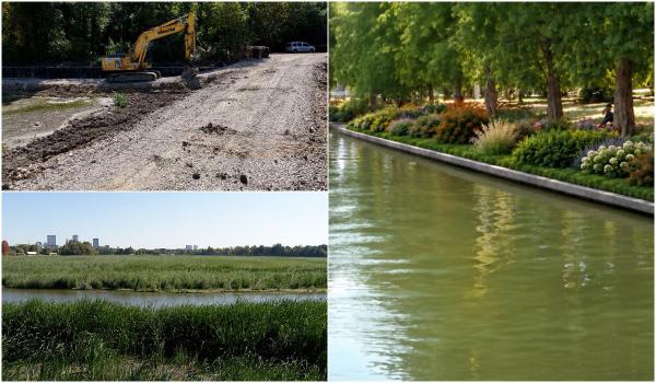 ANIMAȚIE. Plan schimbat la Herăstrău: Betonul dispare de pe maluri și aproape 1.500 de copaci salvați