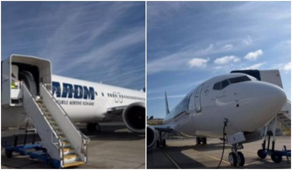 Boeingul "Ivan Patzaichin", la primul zbor. Decolare spre Chișinău, alături de familia fostului campion