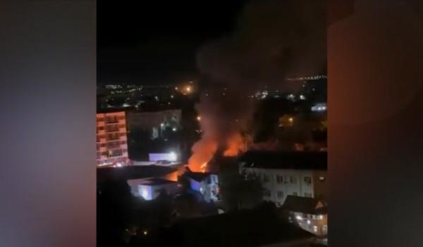 Filmul incendiului din Slatina, în care o copilă de 7 ani a suferit arsuri grave pe 75% din corp