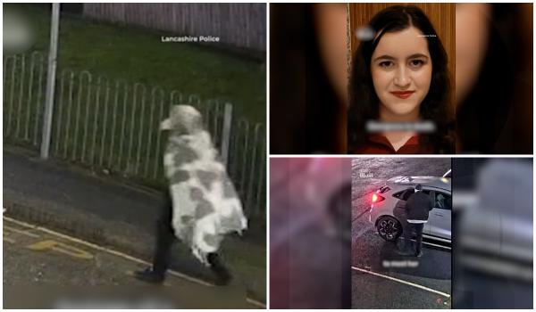 Ultimele ore din viața Carlei, românca ucisă în UK. Tatăl vitreg, filmat cu o pătură pe cap în faţa căminului
