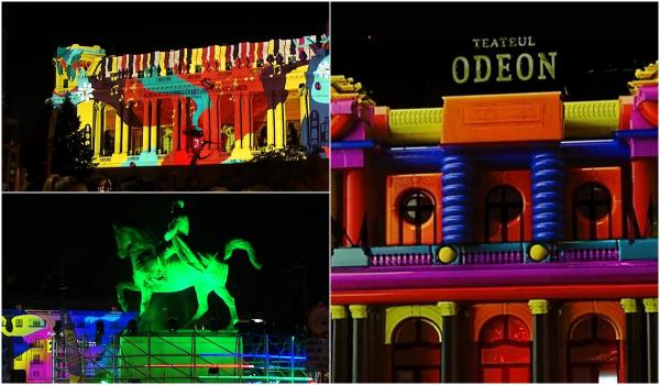 Ultimul weekend cu "Străzi Deschise". Proiectul se încheie cu spectacolul de lumini al festivalului Spotlight