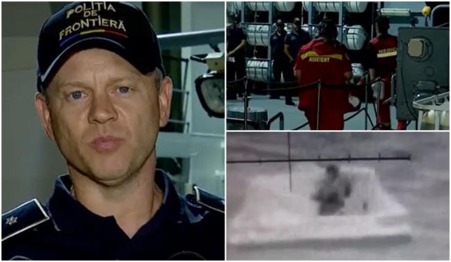 O navă cu 12 oameni la bord a luat foc și s-a scufundat în Marea Neagră. Nicuşor Dan: A fost lovită 