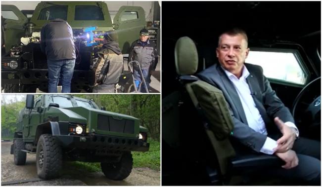 EXCLUSIV. Inginerul care a proiectat VLAH, blindatul care a trecut testele NATO: Am vrut să arătăm că se poate