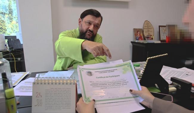 Marius Văduva, confruntat după ce a păcălit bolnavii de cancer: "Câți pacienți ai clinicii dvs. au murit?"