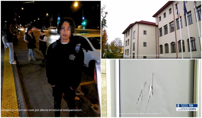 Elevi din Piteşti, atacaţi cu maceta de un coleg, după o glumă despre frizura acestuia