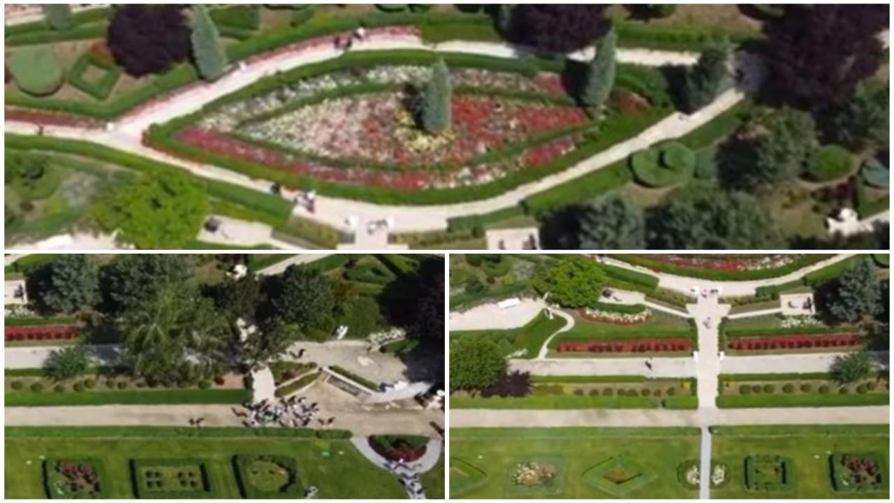 Un italiano venuto in Romania per affari ha regalato a sua nipote un giardino artistico in un villaggio di Hunedoara.  Che aspetto ha il paradiso?