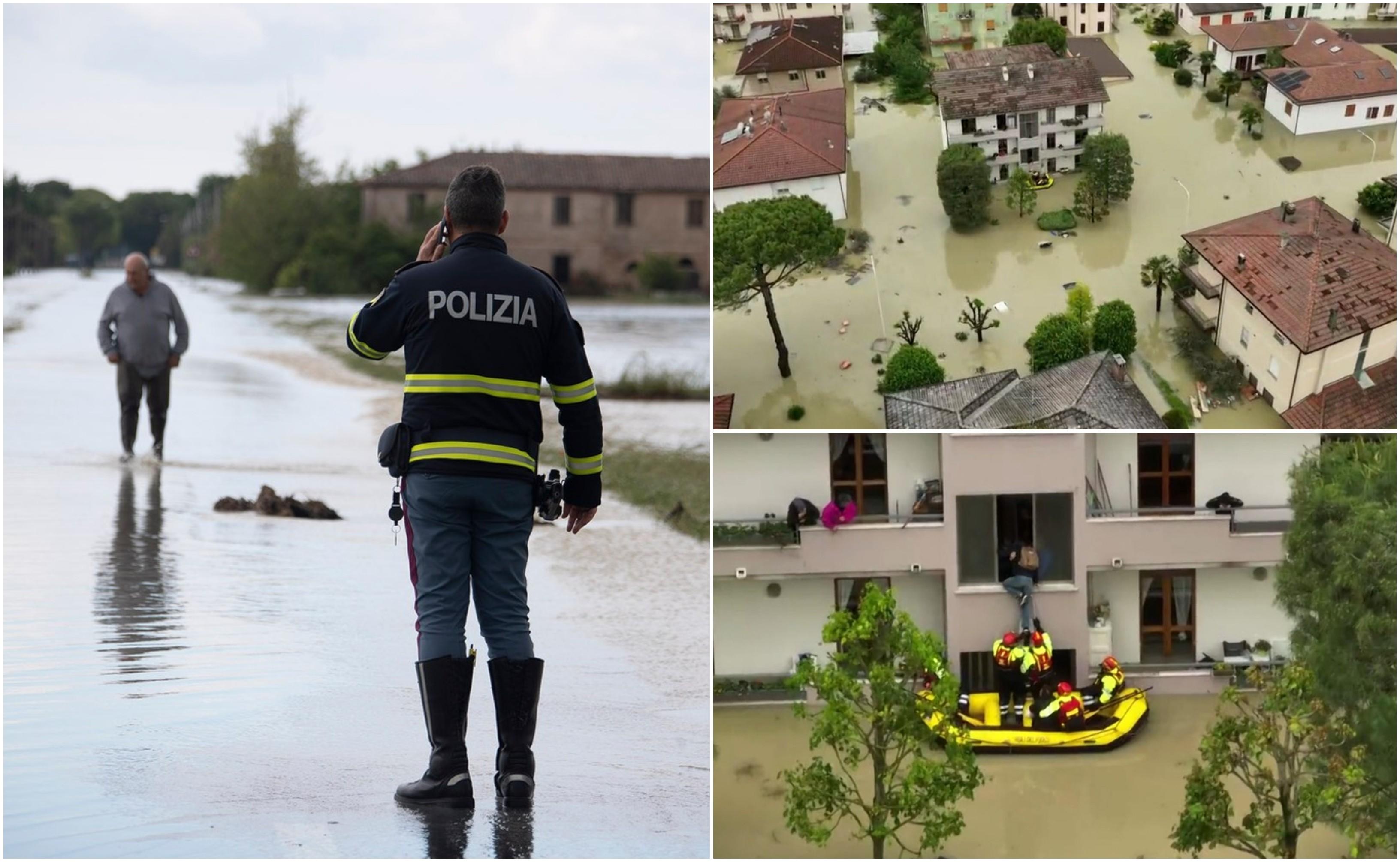 L’inferno in terra nel nord Italia dopo che ha piovuto ininterrottamente per due giorni.  Erano quasi 300 anni che non si verificavano precipitazioni così intense