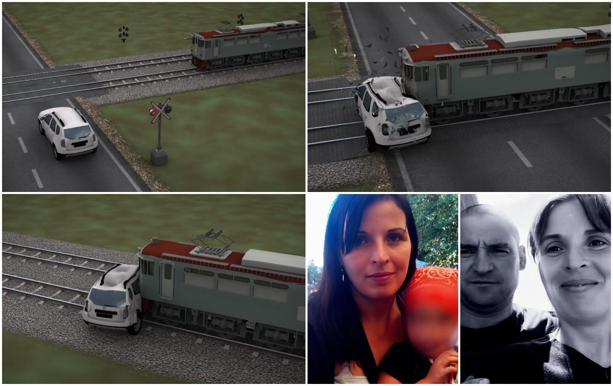 Tragedy Strikes: Car Crushed by Train in Buzau, Leaving 3 Dead and 6 Children Orphaned