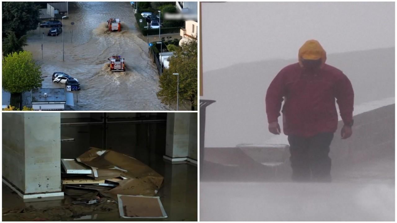 “Tutto è distrutto”.  Centinaia di persone sono rimaste senza casa dopo il disastro scatenato da Ciaran.  In Italia è la tempesta più grande degli ultimi 100 anni
