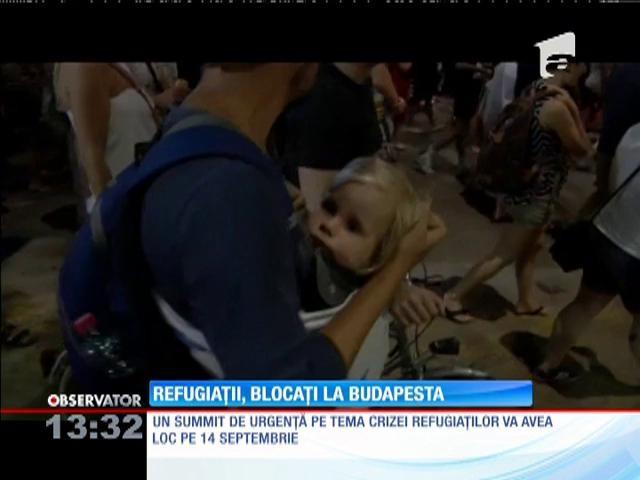 Aflux de imigranți: Gara de Est din Budapesta, evacuată. Traficul este suspendat