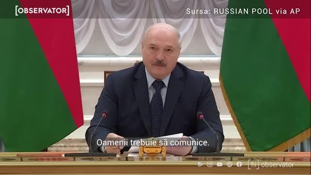 Aleksandr Lukaşenko amenință că inundă Europa cu droguri și migranți, drept răzbunare pentru sancțiunile UE după avionul deturnat la Minsk