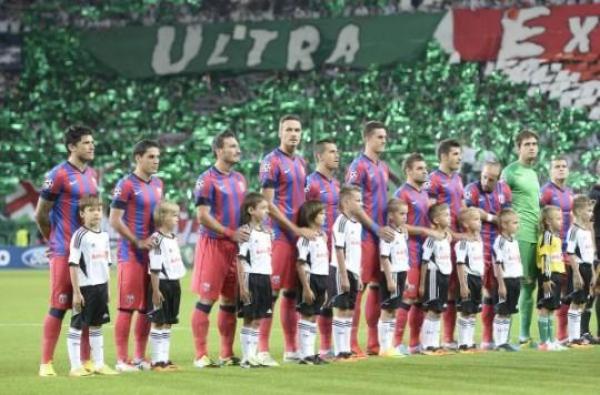Legia-Steaua 2-2: Ros-albastrii s-au calificat in grupele Ligii Campionilor