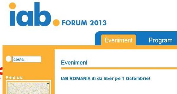 Storytelling, tendinte si rezultate in publicitatea online romaneasca –  sub lupa la IAB Forum 2013