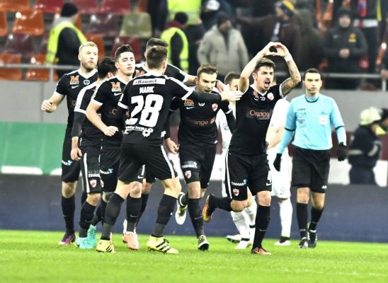 VICTORIE pentru Dinamo, scor 3-1, în derbiul cu Steaua din etapa a XVIII-a a Ligii I