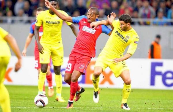 Steaua, egal cu Villarreal, scor 1-1, la capătul unui meci bun al roș-albaștrilor. Trupa lui Reghe e ultima în grupă