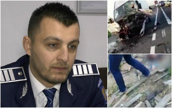 El este singurul poliţist din ţară avansat la excepțional! Fără să ezite, Ionuţ a salvat o fetiţă prinsă sub roţile unei maşini, în groaznicul accident de la Pufeşti (Video)