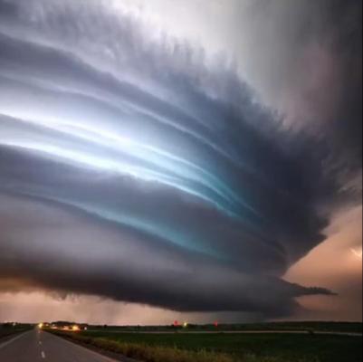 Imagini FASCINANTE surprinse în timpul unei furtuni! Un adevărat SPECTACOL AL NATURII, aşa cum doar la câteva MII DE ANI poate fi văzut!