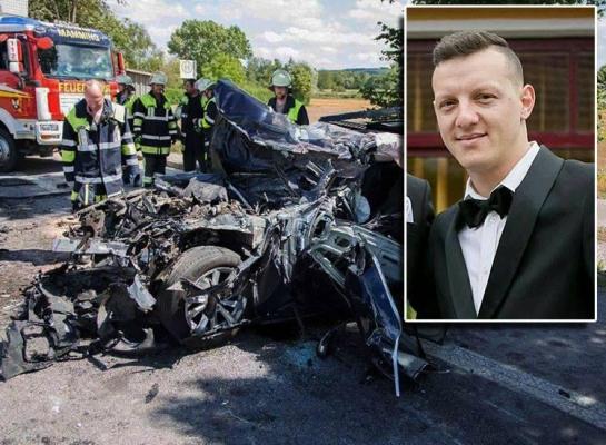 Un tânăr român A MURIT în urma unui GROAZNIC accident rutier în Germania - GALERIE FOTO