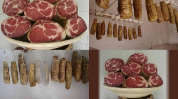 "La banda dei salami". Șase români au furat două tone de salam, cârnați și șuncă de la o celebră fabrică din Italia. Polițiștii i-au căutat timp de un an