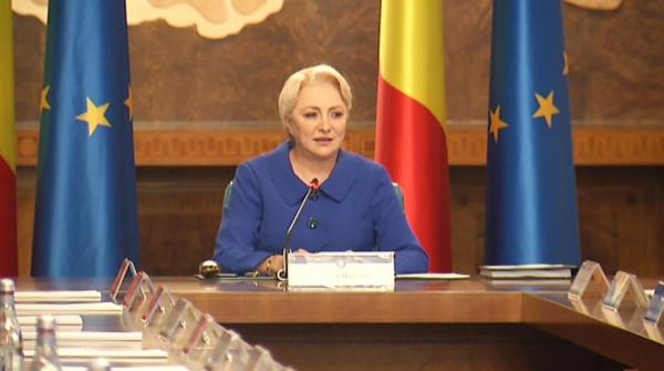 Viorica Dăncilă: "Vom asigura buna funcţionare şi administrare a ţării până la instalarea noului guvern" (Video)