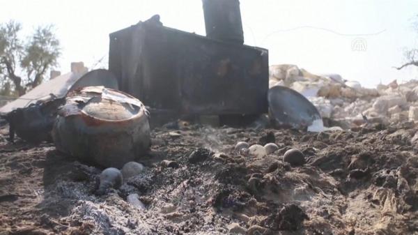 Distrugeri la locul unde a murit liderul ISIS