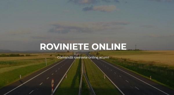 Site-ul rovinietaro.ro vinde roviniete, nefiind autorizat de CNAIR