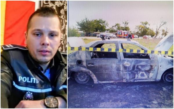 Ionut Naidin a salvat un șofer dintr-o masina cuprinsa de flacari