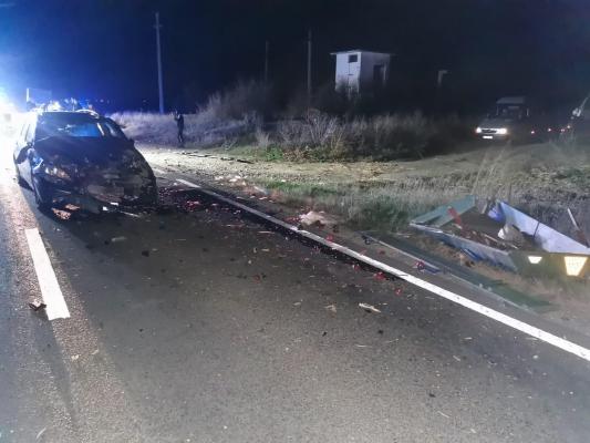 Căruțaș din Ialomița ucis pe șosea de un șofer care nu l-a văzut în trafic [Foto]