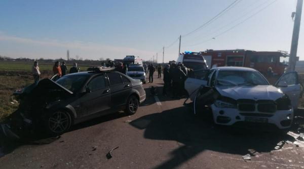 Poliţiştii au demarat o anchetă în cazul accidentului din Olt