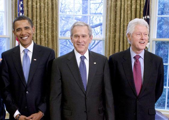 Barack Obama, George W. Bush și Bill Clinton, pregătiți să se vaccineze în fața camerelor de filmat împotriva Covid-19