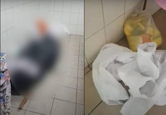 Morți ținuți în mizerie, pe jos sau pe mese, la morga spitalului din Horezu
