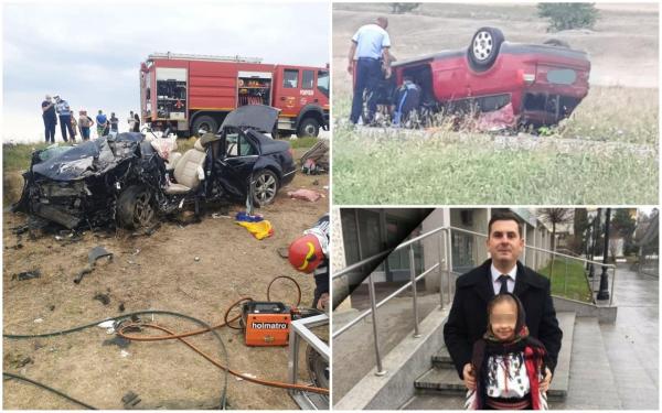 Marius și fiica lui de 10 ani au murit în accidentul din Ialomița