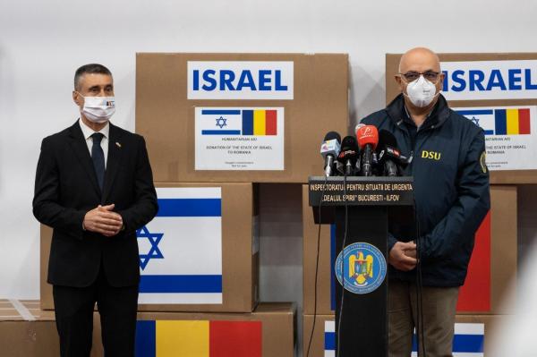 Israelul a donat României 40 de concentratoare de oxigen și trimite o medicală la noi în țară