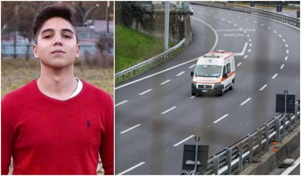 Ucis în timp ce făcea flotări pe șoseaua de centură din Milano. Prietenii au fugit după accident