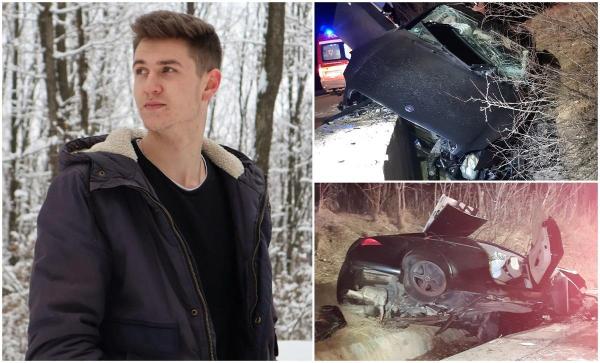 "Pui frumos, te așteaptă mama acasă". Andrei, un tânăr student la Iași, a murit într-un accident înfiorător, în prag de Crăciun. Familia este sfâșiată de durere