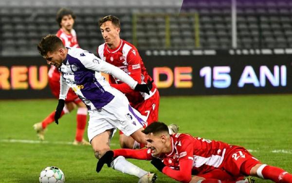 FC Argeş a câştigat cu Dinamo şi a început să spere la o eventuală calificare în cupele europene