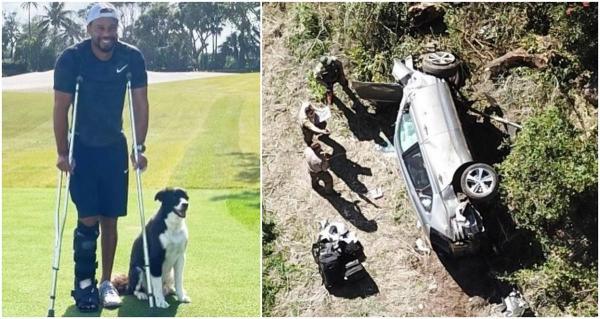 Primele imagini cu Tiger Woods pe terenul de golf, după accidentul teribil din California