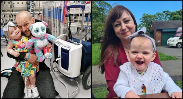 O fetiță de un an şi jumătate, primul copil din UK care a primit un dispozitiv cardiac mobil