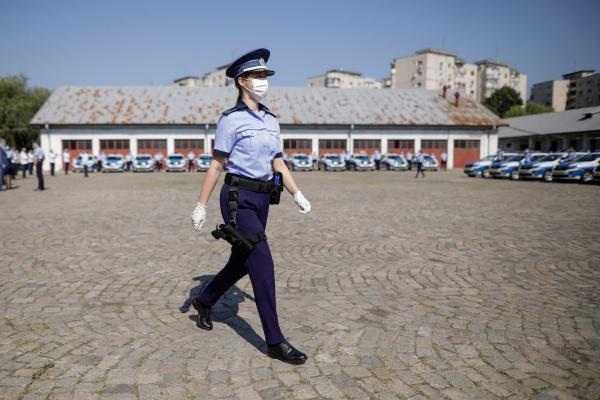polițista din România