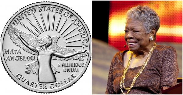 Prima femeie de culoare care va apărea pe o monedă din SUA. Cine a fost Maya Angelou