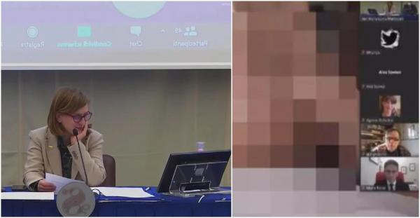 Film japonez pentru adulți în Senatul italian, la conferința online a Mișcării 5 Stele. Imaginile explicite, transmise live pe Zoom și Facebook