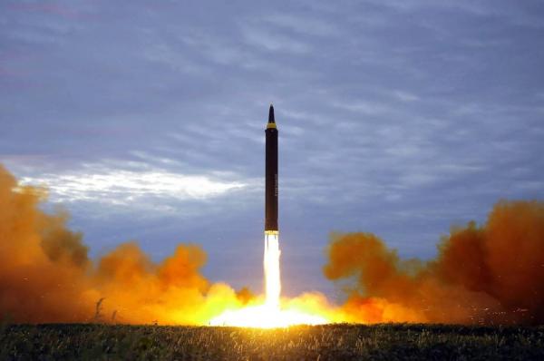 Racheta lansată de Coreea de Nord în 2017