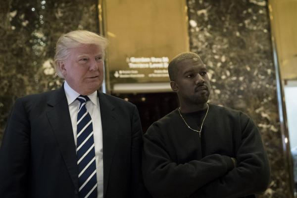 Donald Trump şi Kanye West