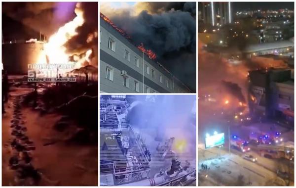 Val de incendii suspecte în Rusia