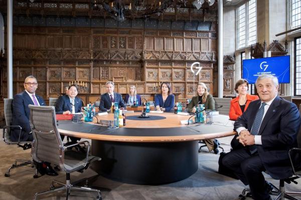 întâlnire a grupului G7 în Münster, Germania