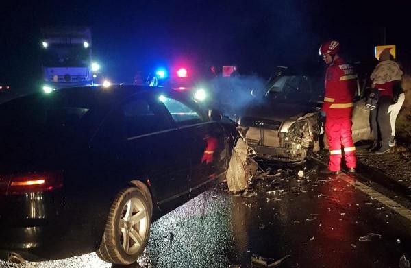 Accident în lanț cu șase autovehicule implicate, în Timiș