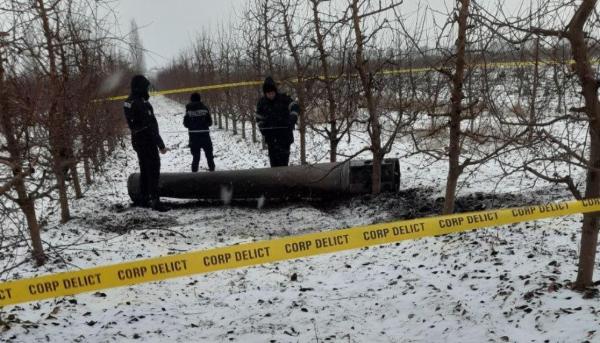 O rachetă a căzut în nordul R. Moldova. Sunt probleme la sistemul energetic, dar autorităţile spun că situaţia e sub control
