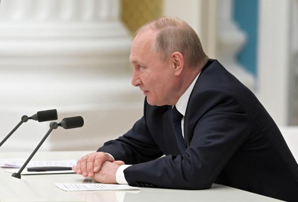 președintele Rusiei Vladimir Putin