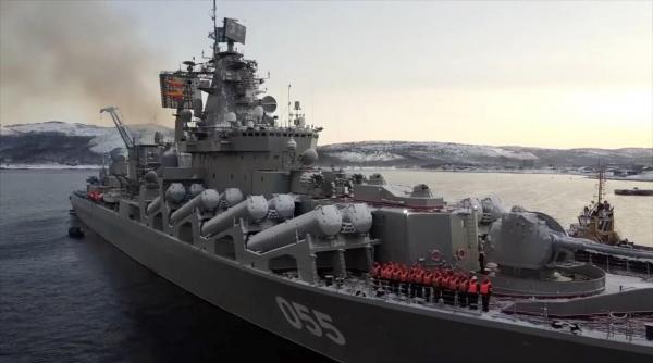 Rusia a început cele mai ample manevre maritime după 1991, în Mediterană, pe fondul tensiunilor cu Occidentul something